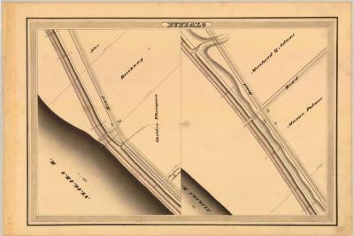 Erie Canal Survey, Buffalo showing Brockway and Palmer
