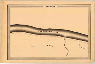 Erie Canal Survey, Buffalo showing Tonawanta Creek