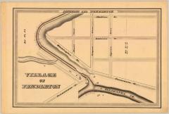 Erie Canal Survey, Amherst and Pendleton showing Village of Pendleton.