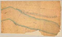 Erie and Champlain Canal Feeders, showing Hudson River and five Buildings 