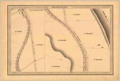 Erie Canal Survey, Watervliet showing Fonda and Road to West Troy 