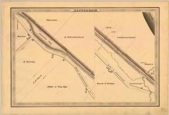 Erie Canal Survey, Rotterdam showing Navarino Bay and Road to Schenectady 