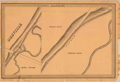 Erie and Champlain Canal Feeders, Manlius showing Orrville and Butternut Creek