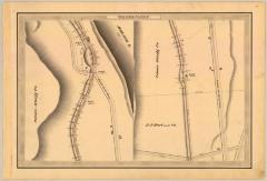 Erie Canal Survey, Watervliet showing Lock No. 39,40,41 and 42  