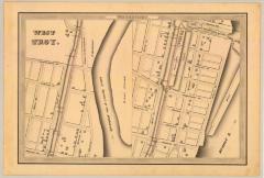 Erie Canal Survey, Watervliet showing West Troy and Green Island 
