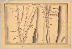 Erie Canal Survey, Watervliet showing Junction of the Champlain Canal and Erie Canal  