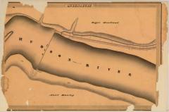 Erie and Champlain Canal Feeders, Queensbury showing Hudson River and Dam 