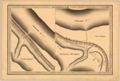Erie Canal Survey, Rotterdam showing Van Slyke and Flatstone Creek 