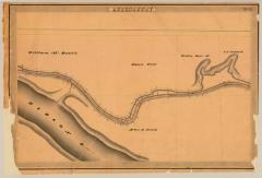 Erie and Champlain Canal Feeders, Queensbury showing McDonold and Hudson River 