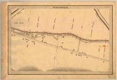 Champlain Canal Survey, Whitehall showing Wood Creek and Road to Fort Ann 