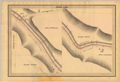 Champlain Canal Survey, Fort Ann showing Williams and Selden 