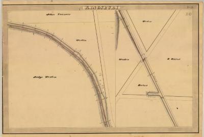 Erie and Champlain Canal Feeders, Kingsbury showing Weston and Baird 