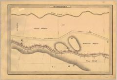 Champlain Canal Survey, Kingsbury showing Baker and Elliott. 