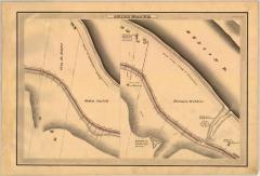 Champlain Canal Survey, Stillwater showing two views of Canal and Burgoyne Historical Sites 