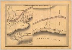 Champlain Canal Survey, Fort Edward and Greenwich showing Village of Fort Miller, Town Line and Road to Saratoga Bridge 