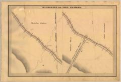 Champlain Canal Survey, Kingsbury and Fort Edward showing Town Line and Glenn’s Falls Feeder 