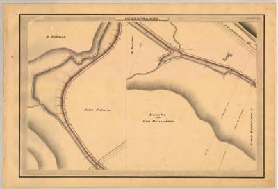 Champlain Canal Survey, Stillwater showing Palmer and Van Rensselaer 