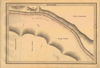 Champlain Canal Survey, Fort Ann showing Dolph and Comstock 