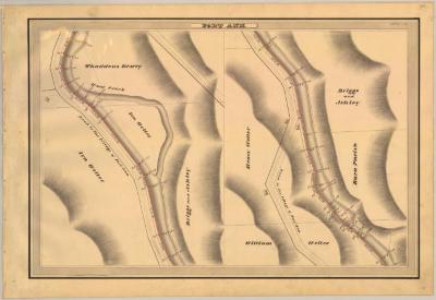 Champlain Canal Survey, Fort Ann showing Stuart and Ashley 