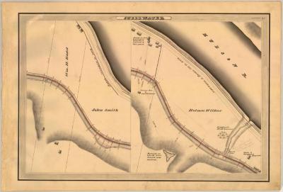 Champlain Canal Survey, Stillwater showing two views of Canal and Burgoyne Historical Sites 
