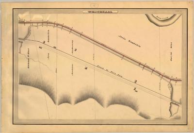 Champlain Canal Survey, Whitehall showing Goodrich and Rice 