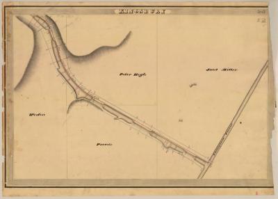 Erie and Champlain Canal Feeders, Kingsbury showing Hogle, Miller and the Champlain Canal 