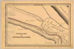 Champlain Canal Survey, Stillwater showing Village of Stillwater and Turnpike to Waterford 