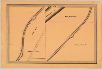 Cayuga and Seneca Canal Survey, Mentz showing Ross and Howell 