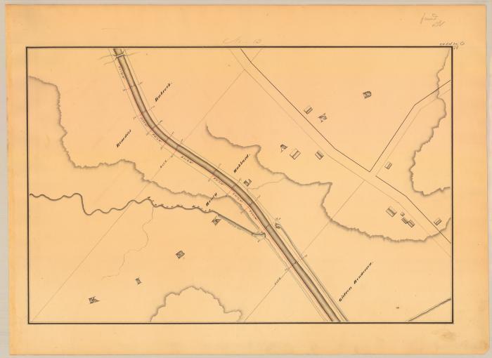Chenango Canal Survey, Kirkland showing Hubbard, Henderson and Johnson’s Brook.
