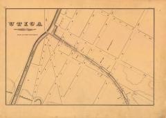 Chenango Canal Survey, Utica showing junction of Erie Canal and Chenango Canal and Lock No. 1, 2 and 3. 