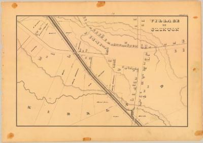 Chenango Canal Survey, Kirkland showing Village of Clinton 