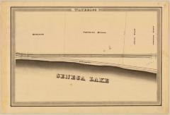 Cayuga and Seneca Canal Survey, Waterloo showing Turnpike and Seneca Lake 