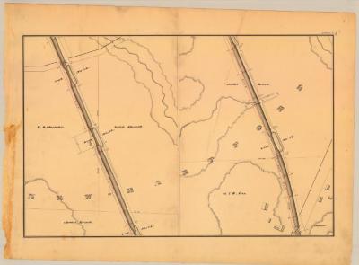 Chenango Canal Survey, New Hartford showing Lock No. 12, 13, 14 and 15 