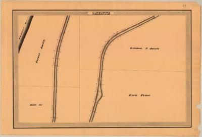 Cayuga and Seneca Canal Survey, Mentz showing Smith and Jacobs 