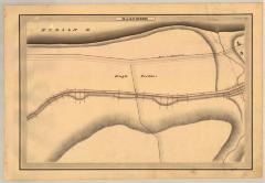 Champlain Canal Survey, Halfmoon showing Peebles and Road to Waterford 