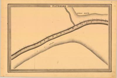 Cayuga and Seneca Canal Survey, Waterloo showing Seneca River, Lime Kiln and Smith 