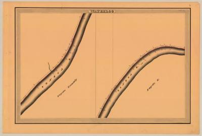 Cayuga and Seneca Canal Survey, Waterloo showing Township and Seneca River 