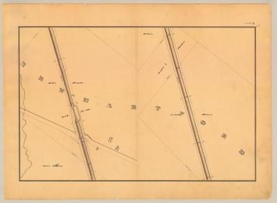 Chenango Canal Survey, New Hartford showing two views of Canal and Lock No. 10 