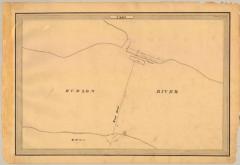 Champlain Canal Survey, Albany County and Troy showing Hudson River, Sloop Lock and Troy Dam 