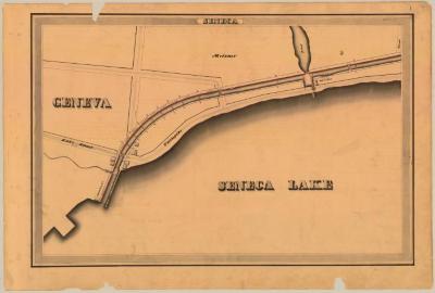 Cayuga and Seneca Canal Survey, Seneca showing Geneva and Seneca Lake 