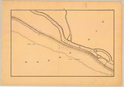 Chenango Canal Survey, Sherburne showing Chenango River and Gardner’s Brook 