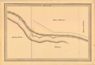 Erie Canal Survey, Royalton showing Watson and Lane