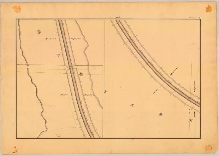 Chenango Canal Survey, Madison showing Edgerton and Howard 