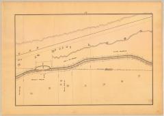 Chenango Canal Survey, Lebanon showing Hamilton and Lebanon Town Line and Lock No. 82 