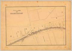 Chenango Canal Survey, Hamilton showing Village of Hamilton and Lock No. 80 