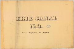 Erie Canal Survey, Volume two, Erie Canal No. 2 from Royalton to Holley