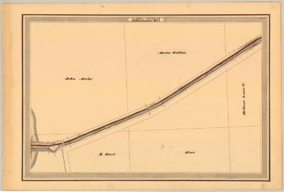 Erie Canal Survey, Royalton showing Mabee and Hart