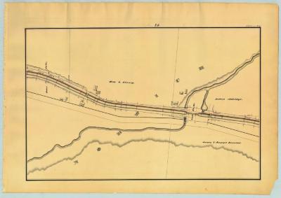 Chenango Canal Survey, Norwich showing Kinney, Aldridge and Lock No. 91 