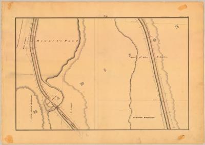 Chenango Canal Survey, Madison showing Howard’s Pond, Oriskany Creek and Lock No.76 