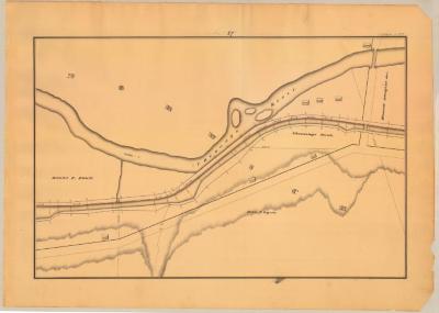 Chenango Canal Survey, Norwich showing Ryers and Bank 